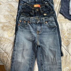 Lot of 4 jeans different brand.  Polo Ralph Lauren, old navy, bgosh. Cat & jack